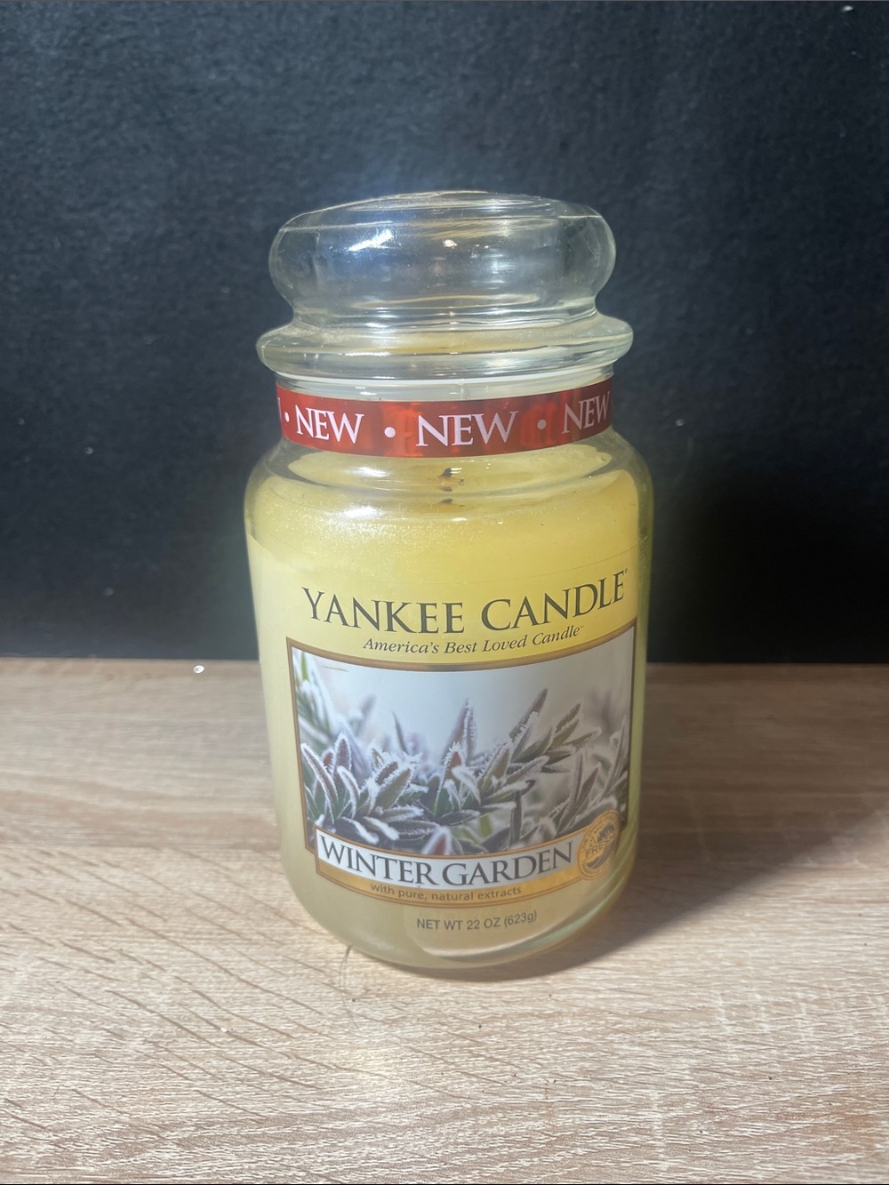 Yankee Candle Winter Garden Large Jar - Yellow